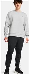 ΑΝΔΡΙΚΟ ΠΑΝΤΕΛΟΝΙ ΦΟΡΜΑΣ TAPERED FIT ''UNSTOPPABLE FLEECE'' - 1389353 ΜΑΥΡΟ UNDER ARMOUR