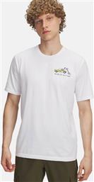 ΑΝΔΡΙΚΟ T-SHIRT ''BODY SHOP'' - 6004178 ΛΕΥΚΟ UNDER ARMOUR