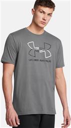 ΑΝΔΡΙΚΟ T-SHIRT ''FOUNDATION'' - 1382915 ΓΚΡΙ UNDER ARMOUR