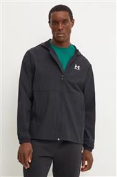 ΑΝΤΙΑΝΕΜΙΚΟ VIBE WOVEN WINDBREAKER ΧΡΩΜΑ: ΜΑΥΡΟ, 1386555 UNDER ARMOUR