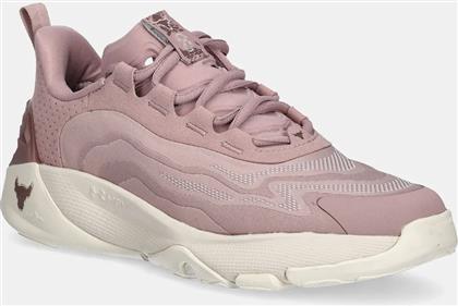 ΑΘΛΗΤΙΚΑ ΠΑΠΟΥΤΣΙΑ PROJECT ROCK ΧΡΩΜΑ: ΡΟΖ, 6000756 UNDER ARMOUR