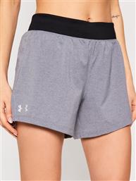 ΑΘΛΗΤΙΚΟ ΣΟΡΤΣ UA LAUNCH SW GO LONG 1342841 ΓΚΡΙ REGULAR FIT UNDER ARMOUR