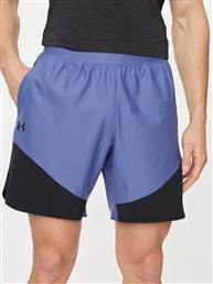 ΑΘΛΗΤΙΚΟ ΣΟΡΤΣ UA PEAK WOVEN HYBRID SHORT 1383348-561 ΜΠΛΕ FITTED FIT UNDER ARMOUR