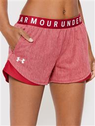 ΑΘΛΗΤΙΚΟ ΣΟΡΤΣ UA PLAY UP 1349125 ΡΟΖ RELAXED FIT UNDER ARMOUR από το MODIVO