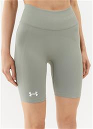 ΑΘΛΗΤΙΚΟ ΣΟΡΤΣ UA TRAIN SEAMLESS SHORT 1379151 ΠΡΑΣΙΝΟ COMPRESSION FIT UNDER ARMOUR