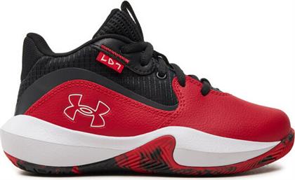 ΜΠΑΣΚΕΤΙΚΑ ΠΑΠΟΥΤΣΙΑ PRE-SCHOOL UA LOCKDOWN 7 3028514 ΚΟΚΚΙΝΟ UNDER ARMOUR από το MODIVO