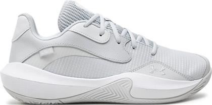 ΜΠΑΣΚΕΤΙΚΑ ΠΑΠΟΥΤΣΙΑ UA LOCKDOWN 7 LOW 3027646-101 ΓΚΡΙ UNDER ARMOUR