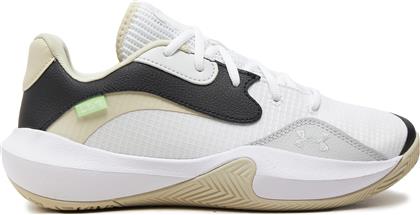 ΜΠΑΣΚΕΤΙΚΑ ΠΑΠΟΥΤΣΙΑ UA LOCKDOWN 7 LOW 3027646 ΛΕΥΚΟ UNDER ARMOUR