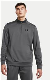 ΜΠΛΟΥΖΑ ARMOR FLEECE 1373358 ΓΚΡΙ REGULAR FIT UNDER ARMOUR