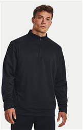 ΜΠΛΟΥΖΑ ARMOR FLEECE 1373358 ΜΑΥΡΟ REGULAR FIT UNDER ARMOUR