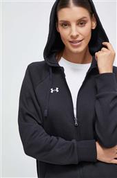 ΜΠΛΟΥΖΑ ΧΡΩΜΑ: ΜΑΥΡΟ, ΜΕ ΚΟΥΚΟΥΛΑ UNDER ARMOUR