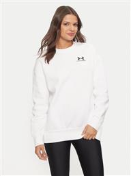 ΜΠΛΟΥΖΑ ESSENTIAL 1379475 ΛΕΥΚΟ LOOSE FIT UNDER ARMOUR