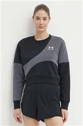 ΜΠΛΟΥΖΑ ESSENTIAL ΧΡΩΜΑ: ΜΑΥΡΟ UNDER ARMOUR