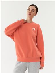 ΜΠΛΟΥΖΑ ESSENTIAL FLC OS CREW 1379475 ΚΟΚΚΙΝΟ LOOSE FIT UNDER ARMOUR