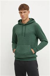 ΜΠΛΟΥΖΑ ESSENTIAL FLEECE ΧΡΩΜΑ: ΠΡΑΣΙΝΟ, ΜΕ ΚΟΥΚΟΥΛΑ, 1373880 UNDER ARMOUR