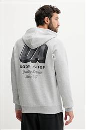 ΜΠΛΟΥΖΑ RIVAL ΧΡΩΜΑ: ΓΚΡΙ, ΜΕ ΚΟΥΚΟΥΛΑ, 6003955 UNDER ARMOUR