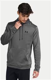 ΜΠΛΟΥΖΑ UA ARMOUR FLEECE 1373353 ΓΚΡΙ REGULAR FIT UNDER ARMOUR