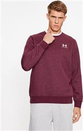 ΜΠΛΟΥΖΑ UA ESSENTIAL FLEECE CREW 1374250 ΜΠΟΡΝΤΟ LOOSE FIT UNDER ARMOUR