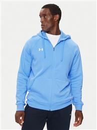 ΜΠΛΟΥΖΑ UA RIVAL FLEECE 1379767 ΜΠΛΕ LOOSE FIT UNDER ARMOUR