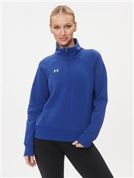 ΜΠΛΟΥΖΑ UA RIVAL FLEECE HZ 1379492 ΜΠΛΕ LOOSE FIT UNDER ARMOUR