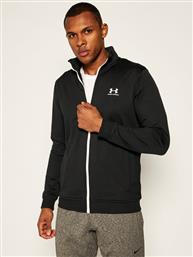 ΜΠΛΟΥΖΑ UA SPORTSTYLE TRICOT 1329293 ΜΑΥΡΟ REGULAR FIT UNDER ARMOUR