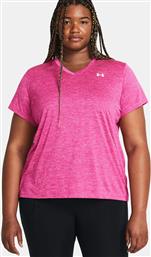 ΜΠΛΟΥΖΑ UA TECH TWIST V-NECK SHORT SLEEVE UNDER ARMOUR