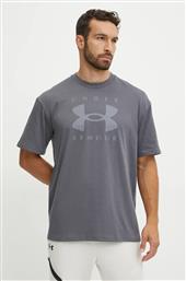 ΜΠΛΟΥΖΑΚΙ HW BRANDED ΧΡΩΜΑ: ΓΚΡΙ, 1389146 UNDER ARMOUR