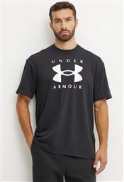 ΜΠΛΟΥΖΑΚΙ HW BRANDED ΧΡΩΜΑ: ΜΑΥΡΟ, 1389146 UNDER ARMOUR