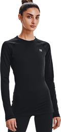 CG AUTHENTICS CREW 1368701-001 ΜΑΥΡΟ UNDER ARMOUR