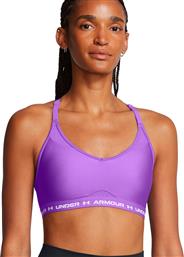 CROSSBACK LOW BRA 1386424-525 ΜΩΒ UNDER ARMOUR