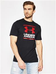 ΦΑΝΕΛΑΚΙ ΤΕΧΝΙΚΟ UA GL FOUNDATION 1326849 ΜΑΥΡΟ LOOSE FIT UNDER ARMOUR