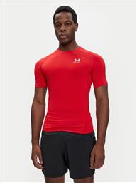 ΦΑΝΕΛΑΚΙ ΤΕΧΝΙΚΟ UA HEATGEAR ARMOUR 1361518 ΚΟΚΚΙΝΟ SLIM FIT UNDER ARMOUR