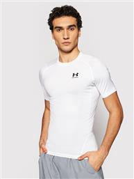 ΦΑΝΕΛΑΚΙ ΤΕΧΝΙΚΟ UA HEATGEAR ARMOUR 1361518 ΛΕΥΚΟ COMPRESSION FIT UNDER ARMOUR