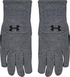 ΓΑΝΤΙΑ ΑΝΔΡΙΚΑ UA STORM FLEECE GLOVES 1365958-025 ΓΚΡΙ UNDER ARMOUR