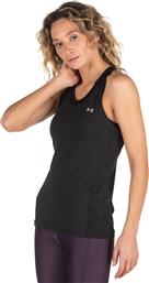 ΓΥΝΑΙΚΕΙΟ TANK TOP TRAINING HEATGEAR RACER 1328962-001 ΜΑΥΡΟ UNDER ARMOUR