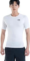 HG ARMOUR COMP SS 1361518-100 ΛΕΥΚΟ UNDER ARMOUR