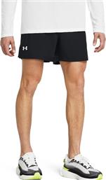 LAUNCH 5'' SHORT 1382617-001 ΜΑΥΡΟ UNDER ARMOUR