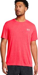 LAUNCH CAMO SHORTSLEEVE 1386681-713 ΚΟΚΚΙΝΟ UNDER ARMOUR