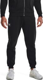 ΠΑΝΤΕΛΟΝΙ ΦΟΡΜΑΣ UA ESSENTIAL FLEECE JOGGER 1373882 ΜΑΥΡΟ REGULAR FIT UNDER ARMOUR