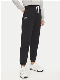 ΠΑΝΤΕΛΟΝΙ ΦΟΡΜΑΣ UA RIVAL 1382735 ΜΑΥΡΟ LOOSE FIT UNDER ARMOUR από το MODIVO