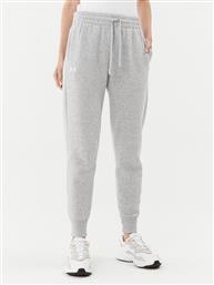 ΠΑΝΤΕΛΟΝΙ ΦΟΡΜΑΣ UA RIVAL FLEECE JOGGER 1379438 ΓΚΡΙ LOOSE FIT UNDER ARMOUR