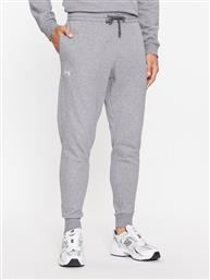 ΠΑΝΤΕΛΟΝΙ ΦΟΡΜΑΣ UA RIVAL FLEECE JOGGERS 1379774 ΓΚΡΙ LOOSE FIT UNDER ARMOUR