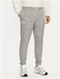 ΠΑΝΤΕΛΟΝΙ ΦΟΡΜΑΣ UA RIVAL TERRY JOGGER 1380843 ΓΚΡΙ FITTED FIT UNDER ARMOUR