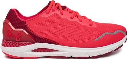 ΠΑΠΟΥΤΣΙΑ ΓΙΑ ΤΡΕΞΙΜΟ UA HOVR SONIC 6 3026121-601 ΚΟΚΚΙΝΟ UNDER ARMOUR