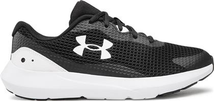 ΠΑΠΟΥΤΣΙΑ ΓΙΑ ΤΡΕΞΙΜΟ UA SURGE 3 3024883-001 ΜΑΥΡΟ UNDER ARMOUR