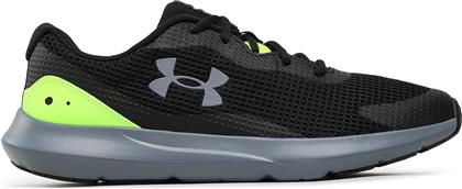 ΠΑΠΟΥΤΣΙΑ ΓΙΑ ΤΡΕΞΙΜΟ UA SURGE 3 3024883-003 ΜΑΥΡΟ UNDER ARMOUR