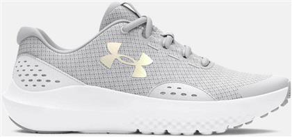 ΠΑΙΔΙΚΑ ΑΘΛΗΤΙΚΑ ΠΑΠΟΥΤΣΙΑ RUNNING ''SURGE 4'' - 3027108 ΓΚΡΙ ΑΝΟΙΧΤΟ UNDER ARMOUR