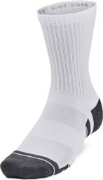 PERFORMANCE COTTON 3PK MID 1379530-100 ΛΕΥΚΟ UNDER ARMOUR