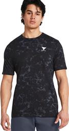 PJT RCK PAYOF AOP GRAPHIC 1383194-001 ΜΑΥΡΟ UNDER ARMOUR