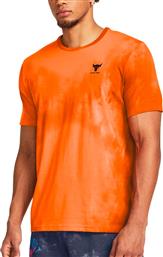 PJT RCK PAYOF AOP GRAPHIC 1383194-810 ΠΟΡΤΟΚΑΛΙ UNDER ARMOUR